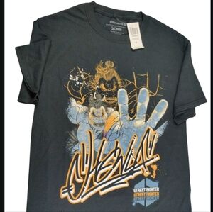 Street Fighter Nerds Clothing Sz Small Black T Shirt